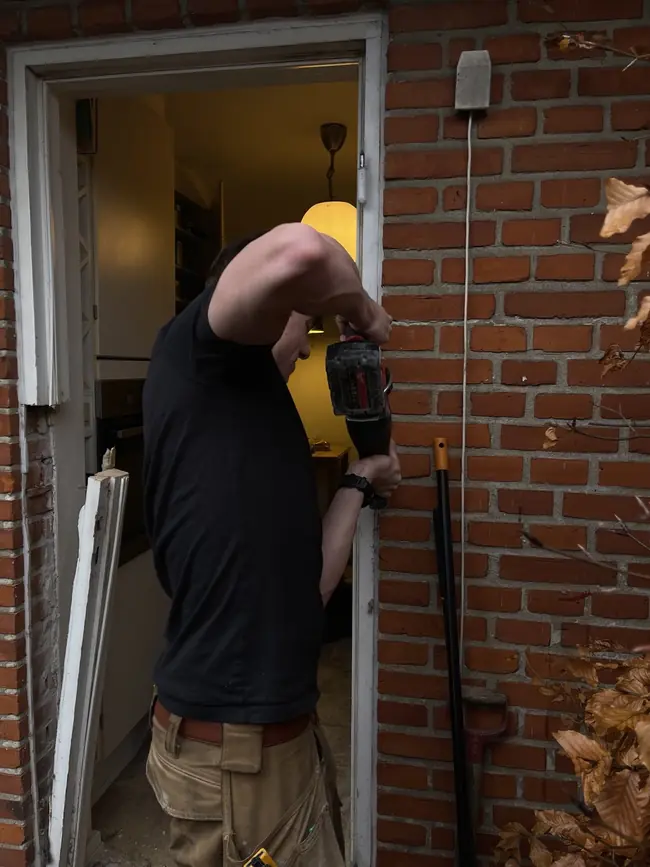 Dørmontering